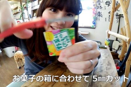 お菓子の箱の仕掛けカット